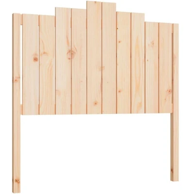Image of vidaXL Bed Headboard 106x4x110 cm Solid Wood Pine