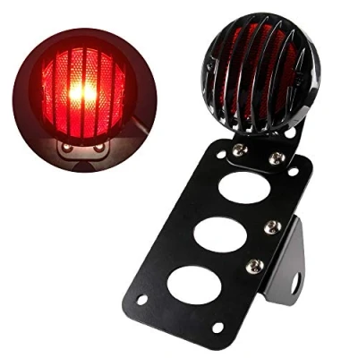 Image of KaiDengZhe Motorcycle Tail Light LED Brake Rear with Side Mounted Vertical or Horizontal License Plate （1 of pack）