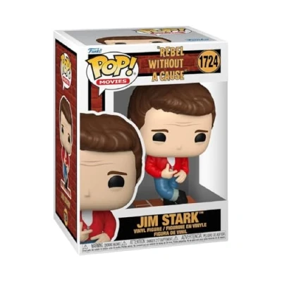 Image of Funko POP! Movies: RWAC Jim Stark Rebel Without a Cause Collectable Vinyl Figure Gift Idea Official Merchandise Toys for Kids &amp; Adults Movies Fans Model Collectors
