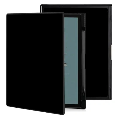 Image of Case for Boox Note Air4 C 10.3&quot; 2024/Boox Air3 C/Boox B/W (2023) ePaper Cover Air 4 with Pen Holder andAuto Sleep/Wake 4C Leather (Black)