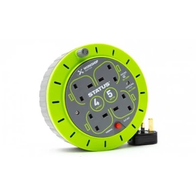 Image of Status 13A 4G Cassette Reel with Thermal Cutout Green