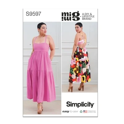 Image of Simplicity SS9597H5 Misses Dress H5 (6 8 10 12 14)