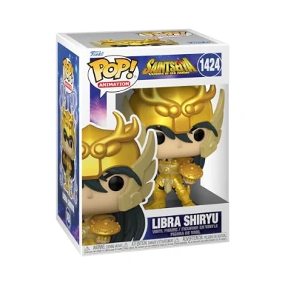 Image of Funko POP! Animation: Saint Seiya Gold Libra Dragon Shiryu Collectable Vinyl Figure Gift Idea Official Merchandise Toys for Kids &amp; Adults Anime Fans Model Collectors