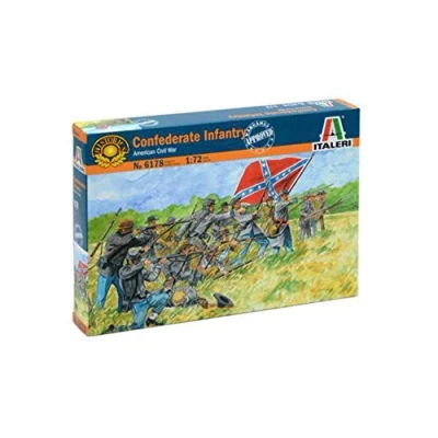 Image of Italeri 1/72 Confederate Infantry # 6178