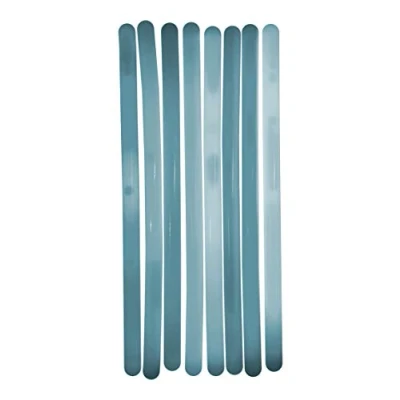 Image of Glowtopia 12 inch Mega Glow Sticks/Glow Batons Premium Glowsticks (White, 10 Pack)