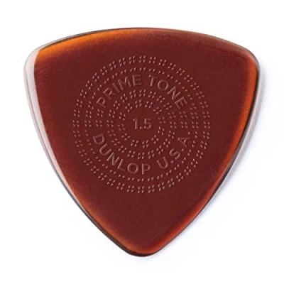 Image of Dunlop 512P1.5 Primetone® Triangle Sculpted Plectra with Grip, 1.5mm, 3/Player&#039;s Pack
