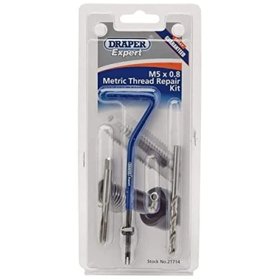 Image of Draper Metric Thread Repair Kit, M5 x 0.8