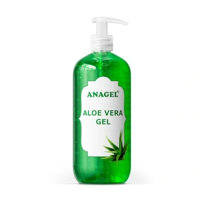 Image of Aloe Vera Gel with pump dispenser Natural skin treatment after sun, hair removal, shaving etc (500ml)