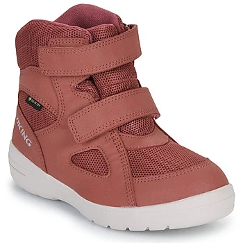 Image of Viking Fun Warm GTX 2V Snow Boot, Dark Pink, 0.5 UK