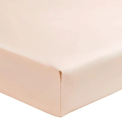 Image of ESSIX Fitted Sheet, Cotton Percale, Ballerina, 200 x cm