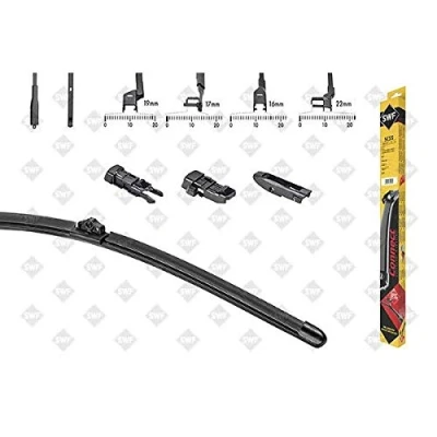 Image of 288901088R Wiper blade SWF Alternative Connect 262208 550mm Beam for left hand drive vehicles 22Inch BMW: 1 Hatchback, 2 Coupe, Hatchback