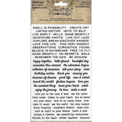 Image of Tim Holtz TH93695 Stickers, Multi Coloured, Medium