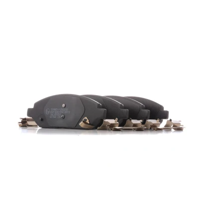 Image of 1605313, 1605324, 42349235, 42364987, 42439338 Brake pad set BREMBO P 59 088 with acoustic wear warning accessories VAUXHALL: Viva