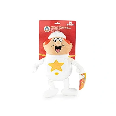 Image of BARRADO Once Upon a Time… Plush toy Time... Life 30cm con Blister Maestro, Globus, Globin, Metro, Jumbo Quality super Soft (30 Cm, Jumbo)