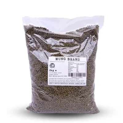 Image of Mung Beans 2KG Vegan Protein &amp; Multivitamins For Sprouting Making Shampoo Bean Coffee High Fibre