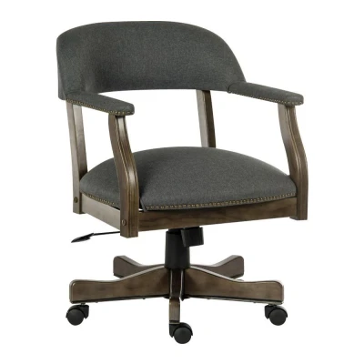 Image of TEKNIK Captain Fabric Reclining Executive Chair Grey