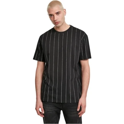Image of Urban Classics Oversized TEE Print Tshirt, Men&#039;s, Size: Large, Black