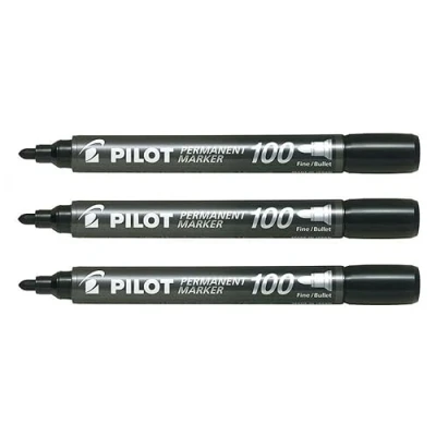Image of Pilot nsc100 N Permanent Marker, Black