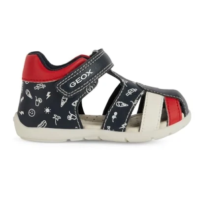 Image of Geox B ELTHAN BOY boys&#039;s Children&#039;s Sandals in Marine