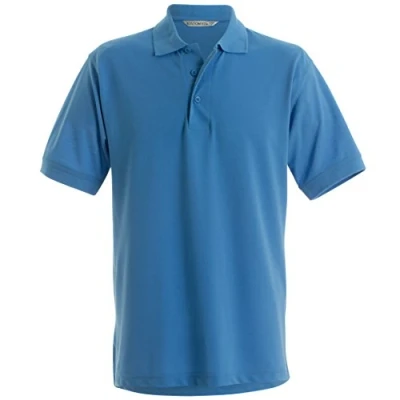Image of Kustom Kit Unisex Comfort Finish Klassic Polo Shirt Mid Blue XL