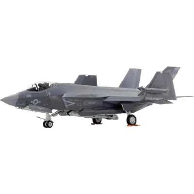 Image of Tamiya 61127 1:48 US F 35C Lightning II Replica Faithful, Plastic Kit, Crafts, Model Kits, Assembly, Jet Kit