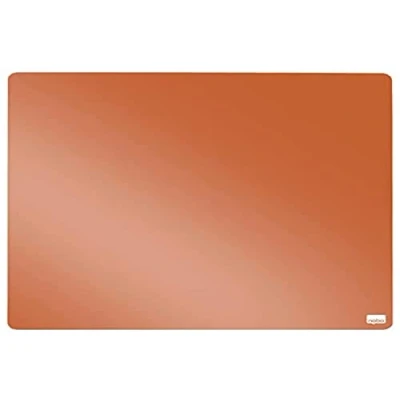 Image of Nobo Mini Magnetic Whiteboard Coloured Tile, Frameless, Dry Wipe, Easy Clean, Wall Mountable, Home/Office, 360 x mm, Orange, 1915622