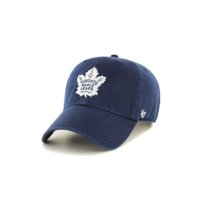 Image of 47 Brand Adjustable Cap CLEAN UP Toronto Maple Leafs navy