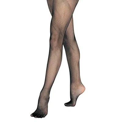 Image of Mytoptrendz® Girls Childrens Footed Dance Tights (Age 11_years, 13_years, Black)