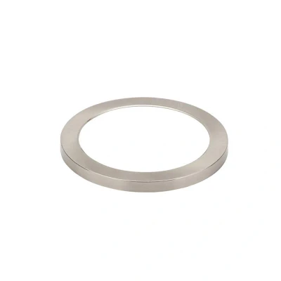 Image of Spa 164mm Tauri LED Flush Ceiling Light Ring Satin Nickel
