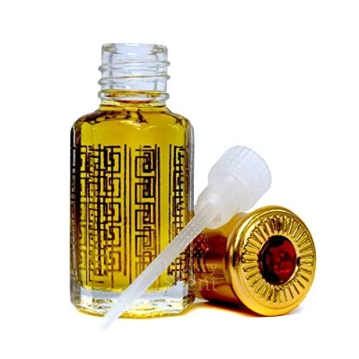 Image of Golden Dust Sand Perfume Oil 6ml Roll On Bottle Premium Quality No Alcohol Attar Fragrance For Body