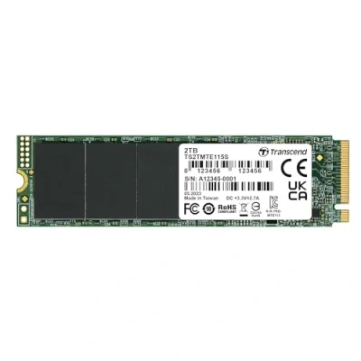 Image of Transcend SSD 2TB M.2 MTE115S (M.2 2280) PCIe Gen3 x4 NVMe