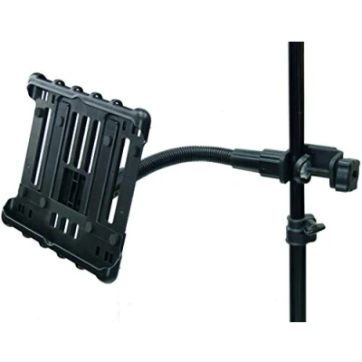 Image of BuyBits Heavy Duty Music/Mic Stand Tablet Holder for Samsung Galaxy Tab A &amp; E
