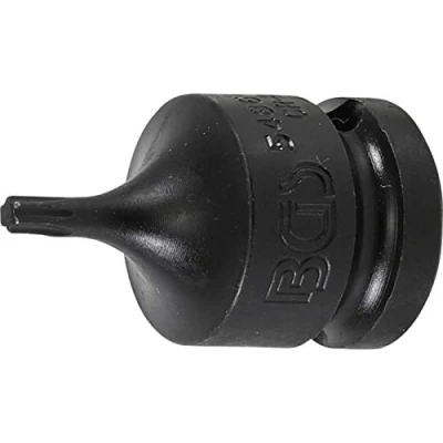 Image of BGS 5486 T20 Impact Bit Socket length 42 mm 12.5 (1/2&quot;) Drive T Star (for Torx)