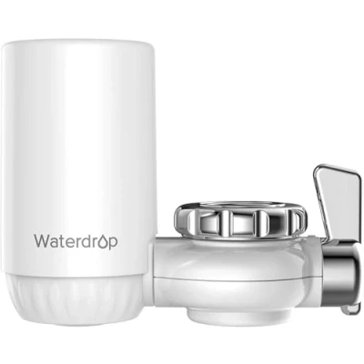 Image of Waterdrop WD FC 04 Water Filter Tap, NSF Certified 1200L Long Life Tap System with Ultra Adsorptive Material, Reduces Chlorine and Odor Fits Standard Faucets (1 Included)