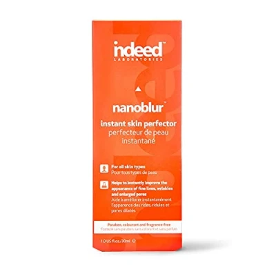 Image of New INDEED LABS Nanoblur Instant Skin Blurring Cream Facial primer helps minimizing visible pores, wrinkle, shine, and blemishes. Pore that mattifies skin.