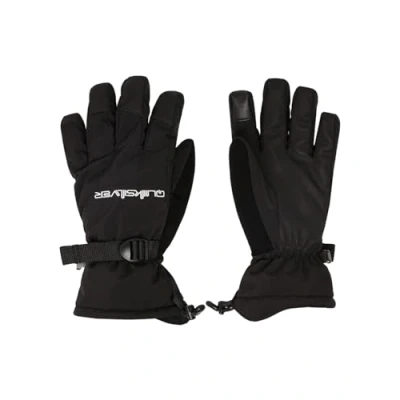 Image of Quiksilver Mission Glove Gloves, Men&#039;s, Size: Small, Black