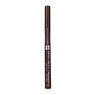 Image of L&#039;Oréal Paris Infallible Grip Precision Felt 0.4mm 27H Longwear Eyeliner Brown