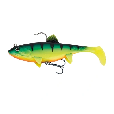 Image of Fox Rage Replicant Wobble Legend Colours UV Fire Tiger 23cm Swimbait