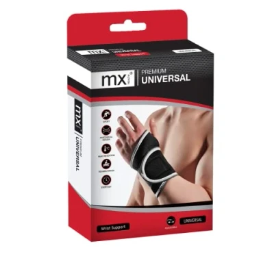 Image of MX Health Wrist Support/Brace Premium Neoprene Brace Adjustable Universal Size fits Small/Medium/Large (S/M/L)