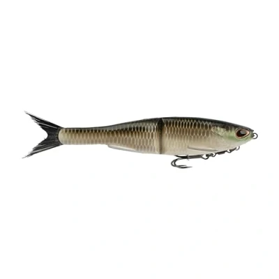 Image of Berkley PowerBait® Nessie Glide Bait, Shad, 5 in, Fishing Bait with Irresistible Flavor, Soft Swimbait Ideal for Bass Fishing, Equipped Fusion19 Hook