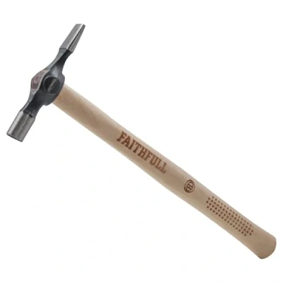 Image of Faithfull 4oz Cross Pein Pin Hammer FSC Hickory Handle 113g (4oz)