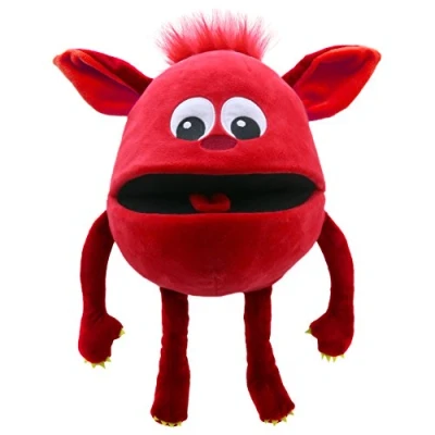 Image of The Puppet Company Baby Monsters Red Hand Multi colored,35 x 20 16 centimeters