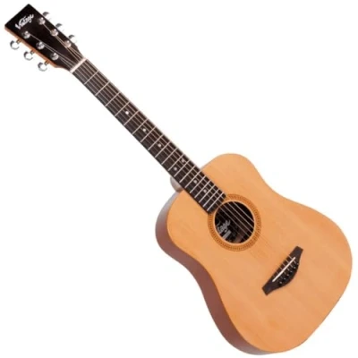 Image of Vintage LH VTG100N Left Handed Travel Series Guitar