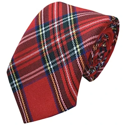 Image of Great British Tie Club Kids Royal Stewart Tartan Neck Ties