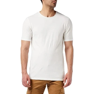 Image of United Colors of Benetton Men&#039;s T Shirt 3je1j19a5, Optical White 101, 3XL