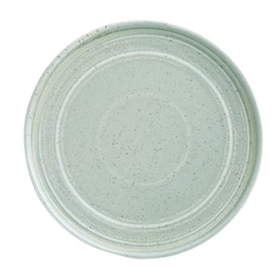 Image of Olympia Cavolo Flat Round Plates Spring Green 220mm (Pack of 6)