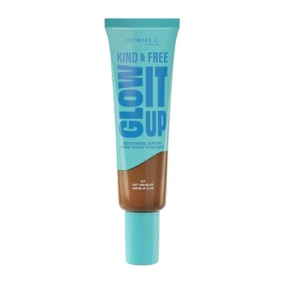 Image of Rimmel Kind and Free Glow It Up Moisturising Skin Tint Soft Chocolate, 30ml