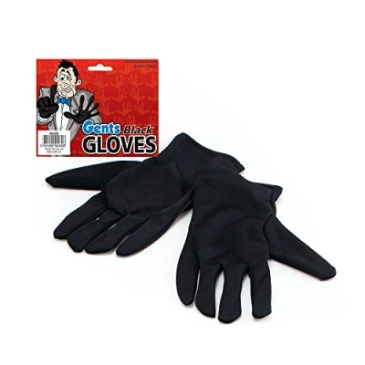 Image of Bristol Novelty Ba430 Gloves Gents, Mens, Solid, Black, One Size