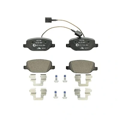 Image of 71770096, 77365542 brake pad set ATE 13.0460 2768.2 with integrated wear warning contact caliper screws ALFA ROMEO: Giulietta Hatchback