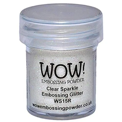 Image of WOW! Embossing Powder 15ml, Clear Sparkle